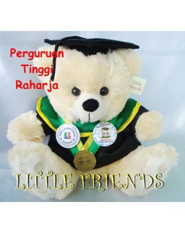 Boneka Wisuda Perguruan Tinggi Raharja (30 cm)